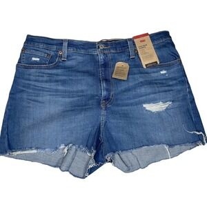 New Women’s Levi’s High Rise Shorts Size 34